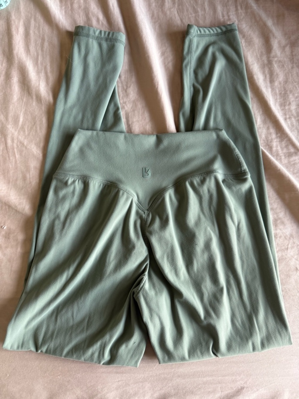 BuffBunny Frosted Sage Poshknit Leggings